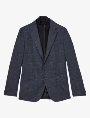 REISS Kyle Gilet-Insert Woven Blazer