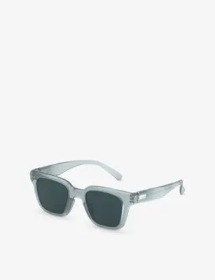 IZIPIZI Sun Road Rectangle-Frame Acetate Sunglasses, additional product view 3