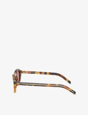 PRADA PR B15SF Irregular-Frame Acetate Sunglasses detail 2