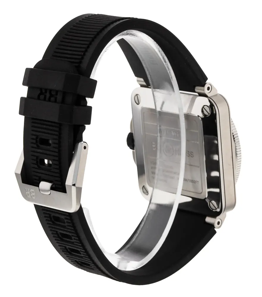 Bell and Ross BR03-92 BR0392-D-WH-ST/SRB — 2025 — Excellent in White, additional product view 3