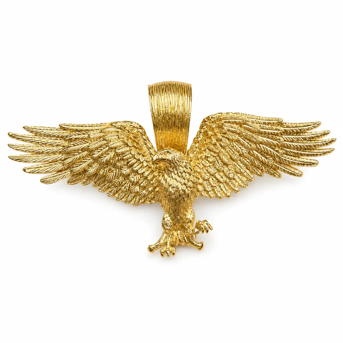 RINA - For Him FACTORY For Him 14K Gold Eagle Pendant 66355 in Yellow Gold – Pendant
