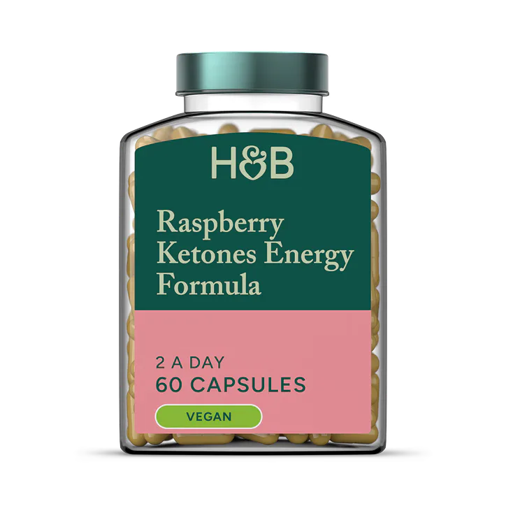 For Him Raspberry Ketones Energy Formula 60 Capsules