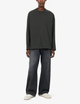 SEVENTH D7 Studio Cotton T-Shirt in STEEL, additional product view 2