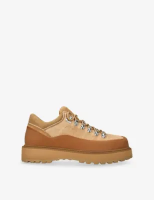 DIEMME Cornaro Gomma Leather Boots - EUR 44 / 10 UK MEN in TAN – Mens | Boots | Lace up | Casual