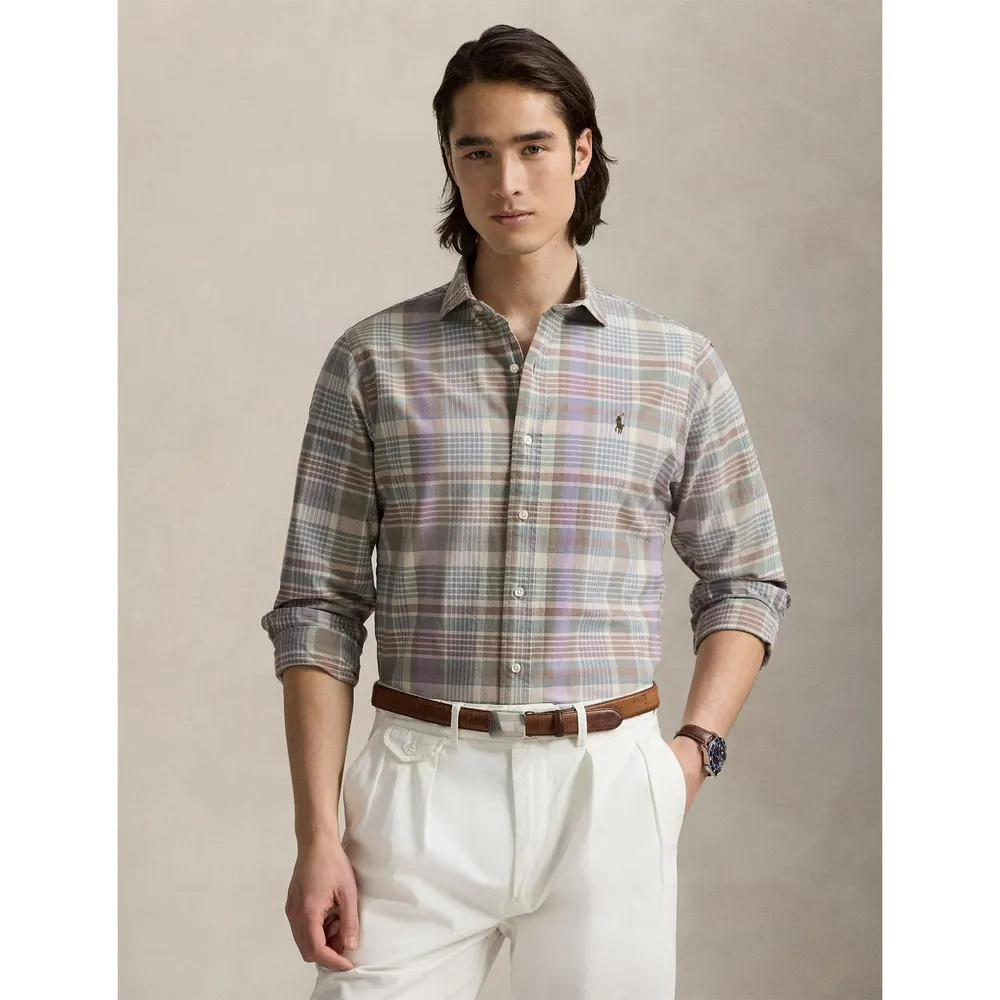 Polo Ralph Lauren Long Sleeve Check Shirt detail 2