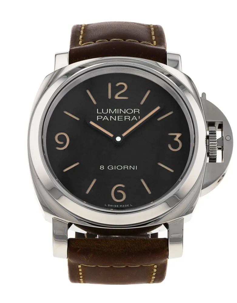 Panerai Luminor 8 Giorni PAM00914 — 2021 — Excellent in Black Quarter Arabic – Pre-owned watches