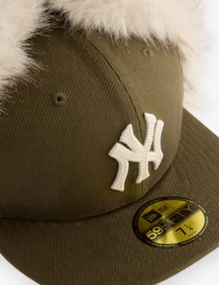 NEW ERA 59FITY New York Yankees MLB Dogear Cotton Canvas Fitted Cap - 7 1/8 detail 2