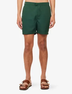 BELIER Printed Side-Adjuster Swim Shorts detail 3