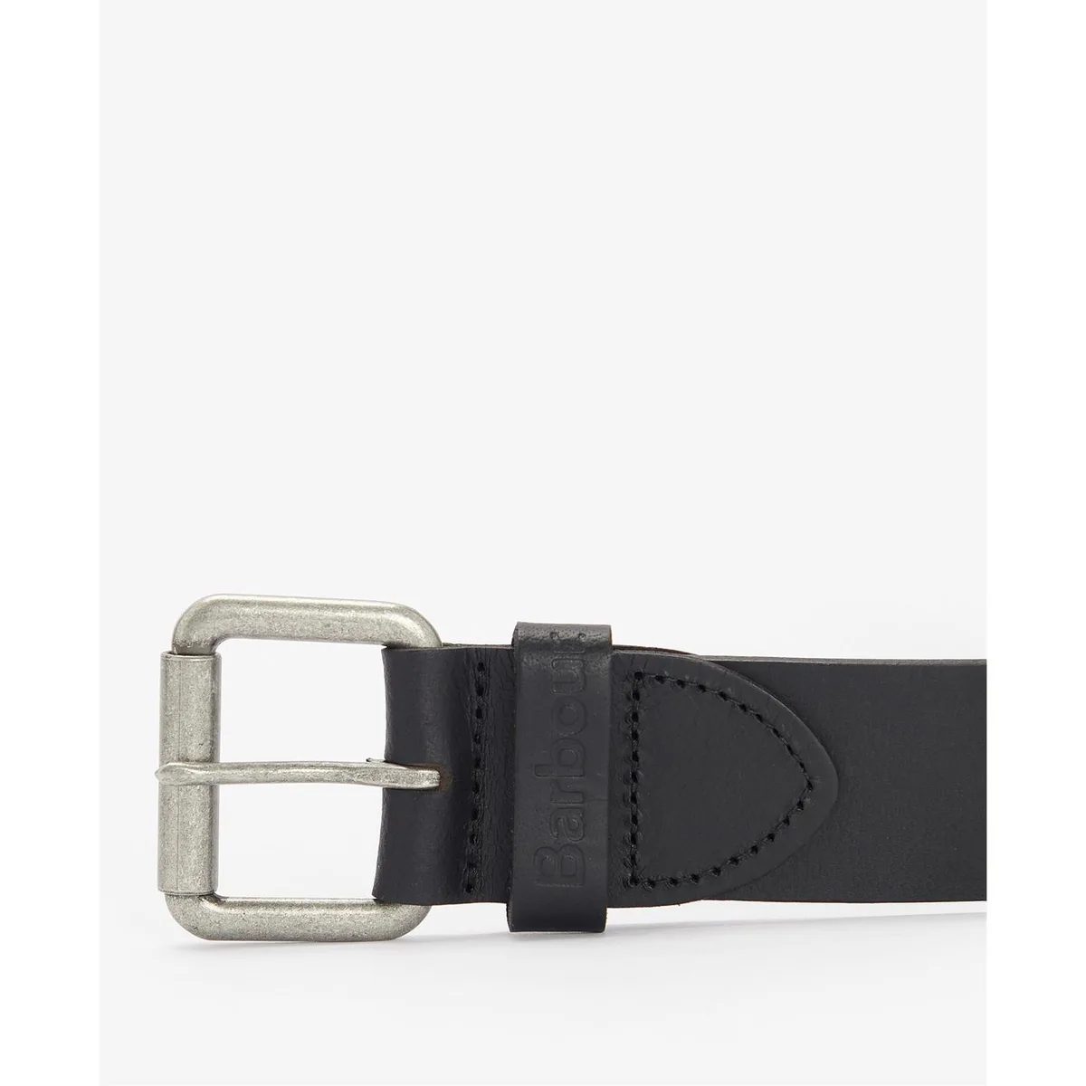 Barbour Mens Matte Leather Belt