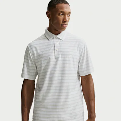 Nike Tailored Performance Men's Dri-FIT Golf Polo - White/Photon Dust/White