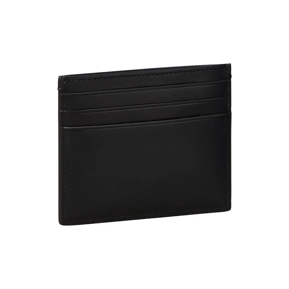 Calvin Klein Raised Leather Cardholder detail 3