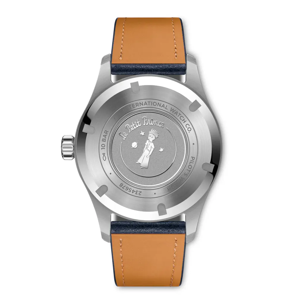 IWC Pilot Automatic Le Petit Prince 36mm Mens Watch Blue detail 2