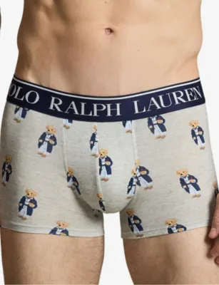 POLO RALPH LAUREN Branded Pack of Two Stretch-Cotton Trunks detail 3