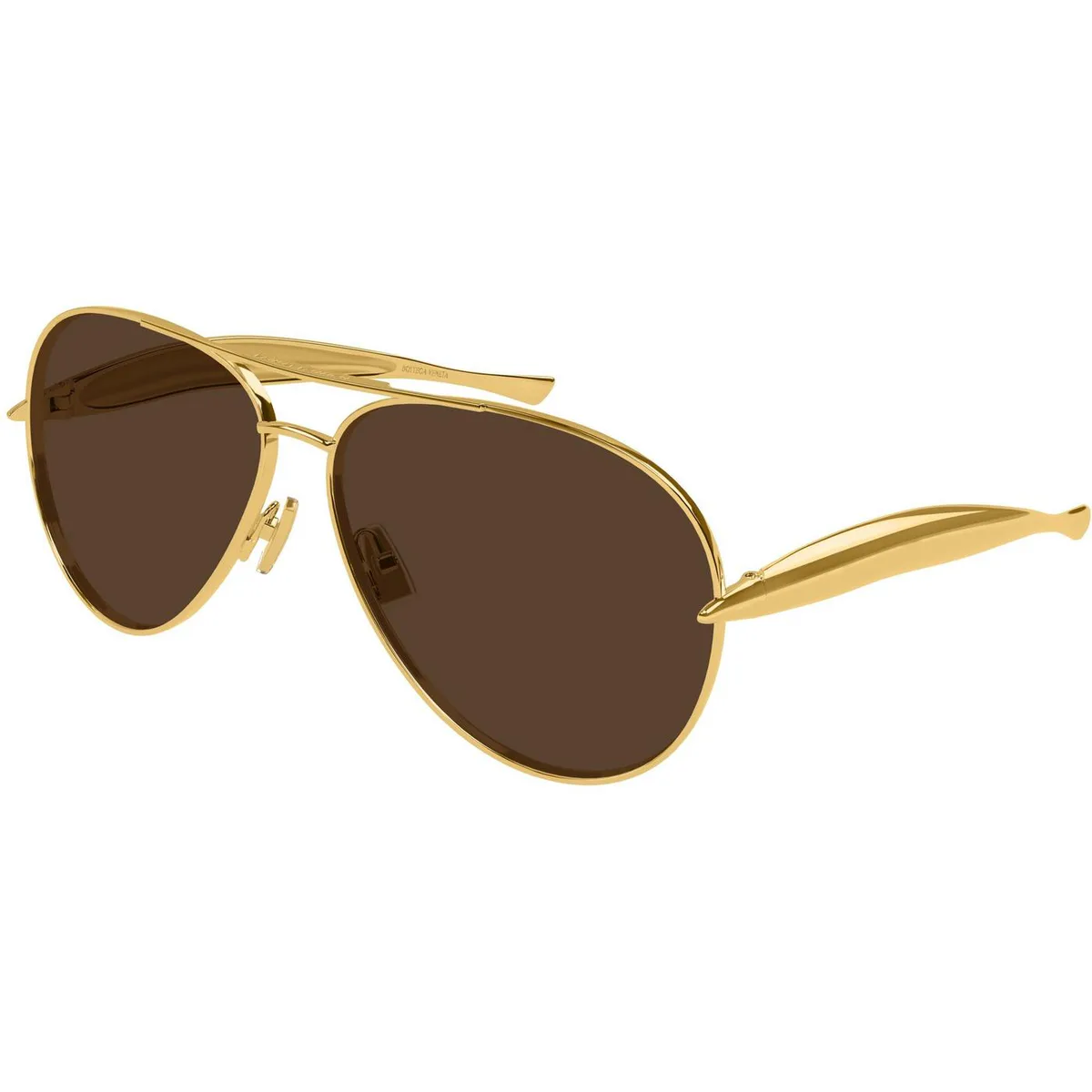 Bottega Veneta Bottega Veneta Unisex BV1305S Aviator Sunglasses