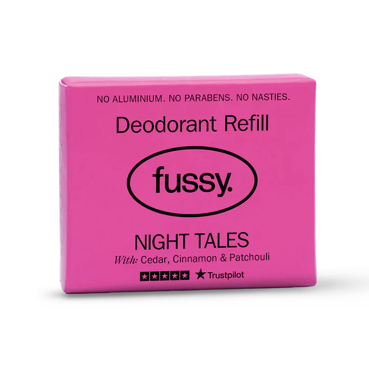 Fussy Natural Deodorant Refill Night Tales 40G