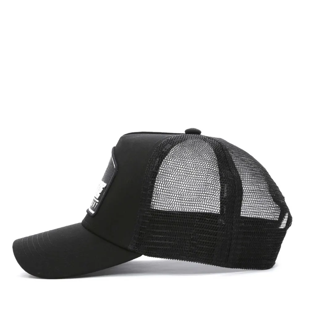 Societe Noir Men's Sport Plate Trucker Cap detail 2