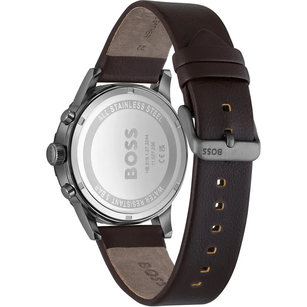 Boss Men's Solgrade Solar Powered Chronograph 44mm Analogue Quartz Watch detail 2