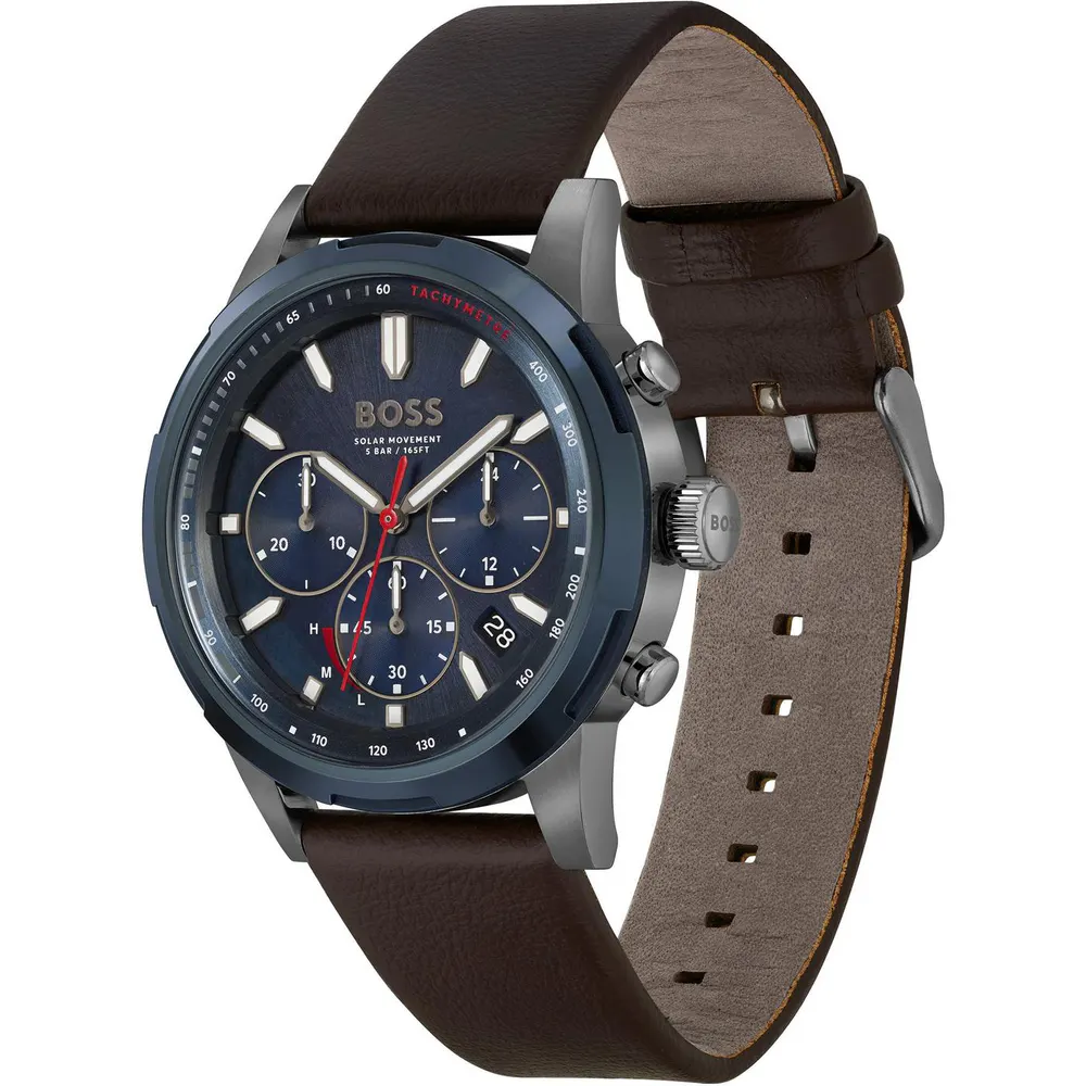 Boss Men's Solgrade Solar Powered Chronograph 44mm Analogue Quartz Watch detail 3
