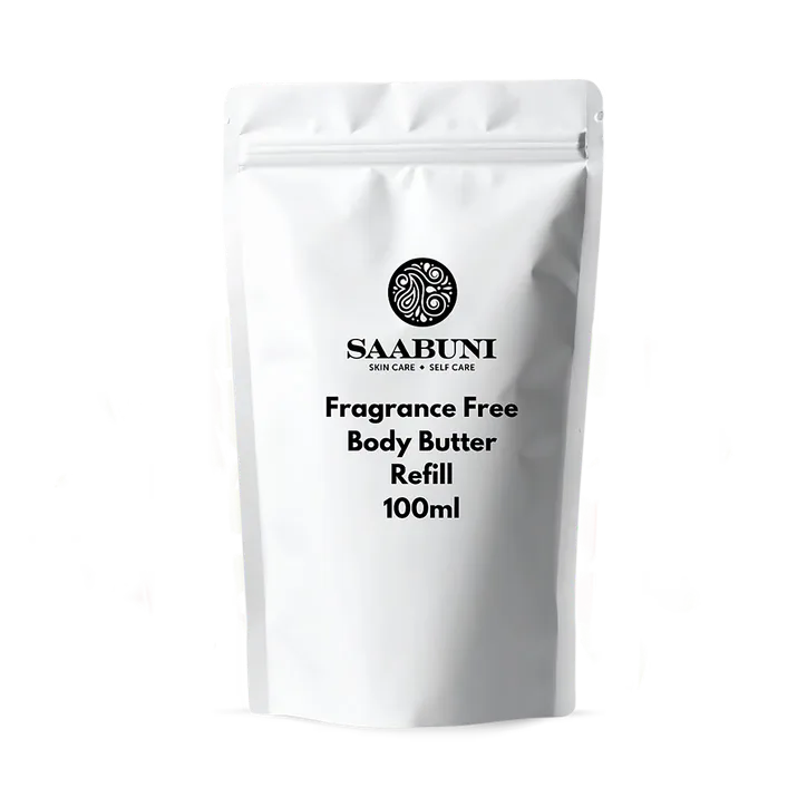 Saabuni Hydrating Fragrance Free Body Butter Refill - 100ml
