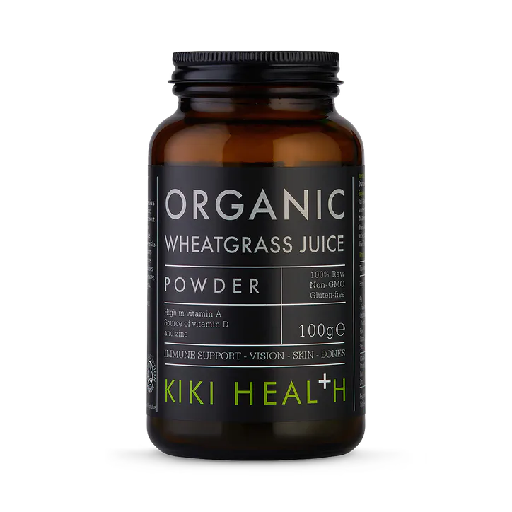 KIKI HEALTH Organic Wheatgrass Juice Powder - 100g