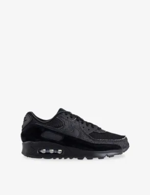 For Him Air Max 90 Trainers - 4 in DENIM BLACK COOL GREY IN – Mens | Trainers | Lace up trainers