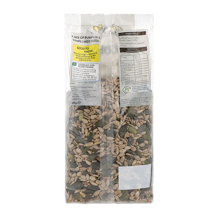 For Him Pumpkin & Sunflower Seed Mix 500g detail 2