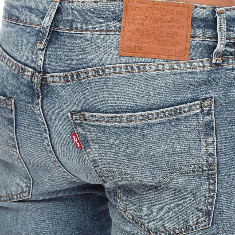 Levis 512 Slim Taper Denim Jean detail 2