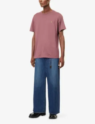 VIVIENNE WESTWOOD Orb-Logo Classic Cotton-Jersey T-Shirt detail 2