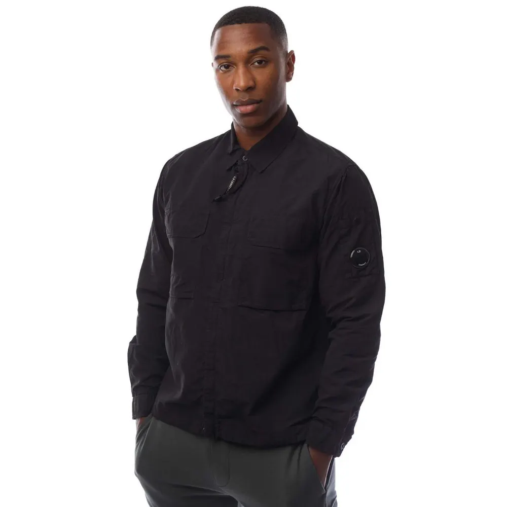 CP Company Flatt Nylon Lens Overshirt