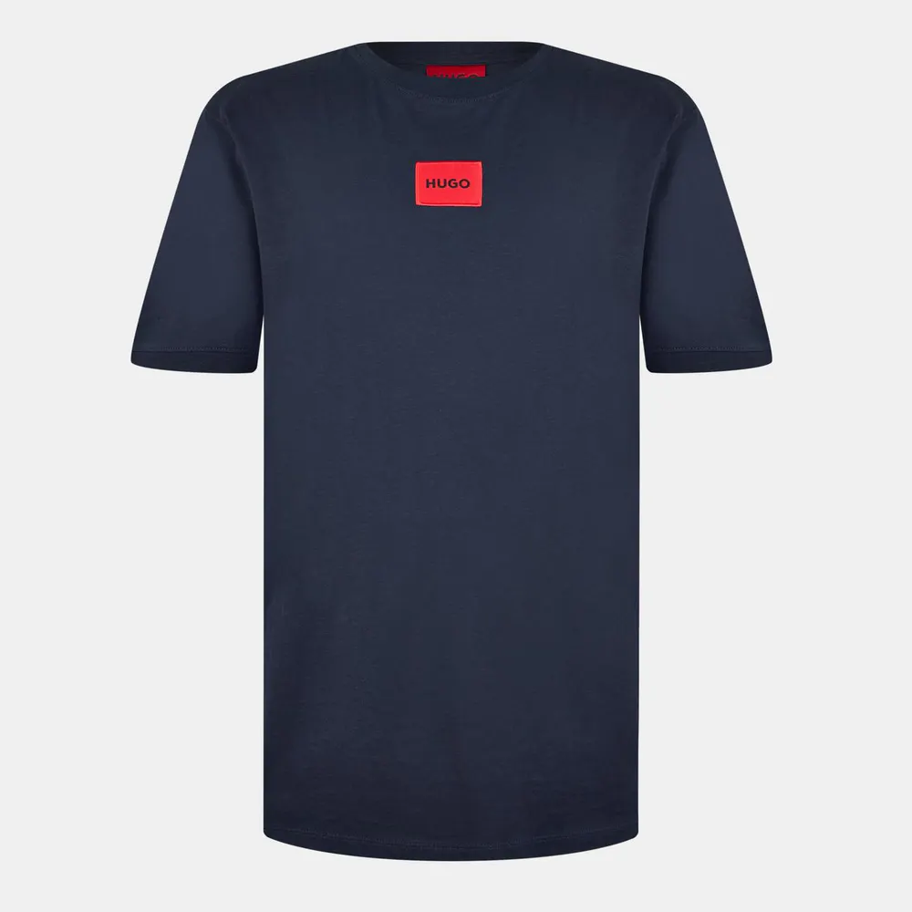 Hugo Mens HUGO Diragolino Contemporary T-Shirt with Logo Detail