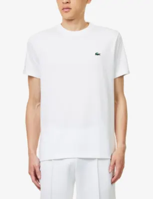 LACOSTE Graphic-Print Cotton T-Shirt detail 3