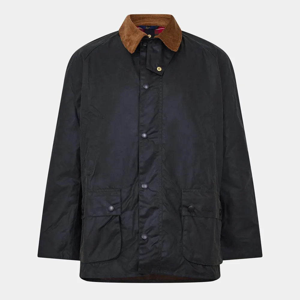 Barbour Mens Ashby Water Resistant Windproof Long Sleeve Wax Jacket