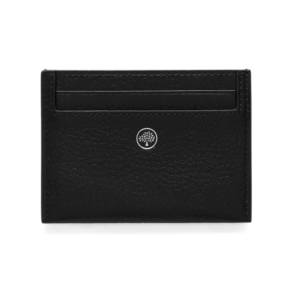 Mulberry Heritage Leather Credit Card Slip in Black SCG, additional product view 2