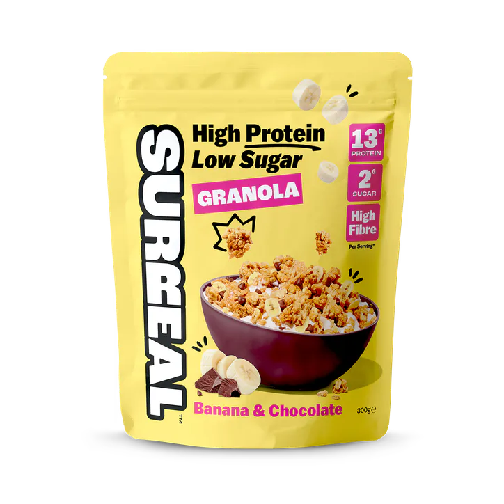 Surreal High Protein Granola Banana & Chocolate 300g