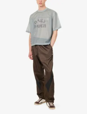 DAILY PAPER Boxy Mesh Woven T-Shirt detail 2