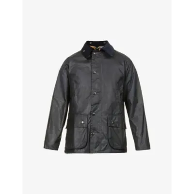 BARBOUR Bedale waxed-cotton jacket - NAVY