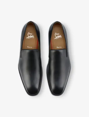 CHRISTIAN LOUBOUTIN Danny Flex Leather Loafers - 1 Size in BLACK, additional product view 3