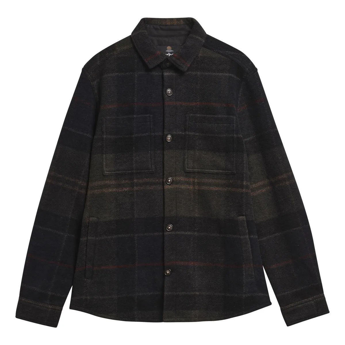 Barbour Men's Woodlane Wool Overshirt