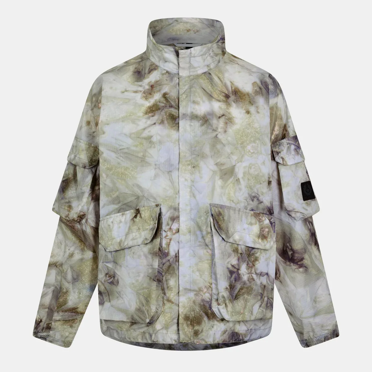 Belstaff Men's Lough Camo Long Sleeve Field Jacket
