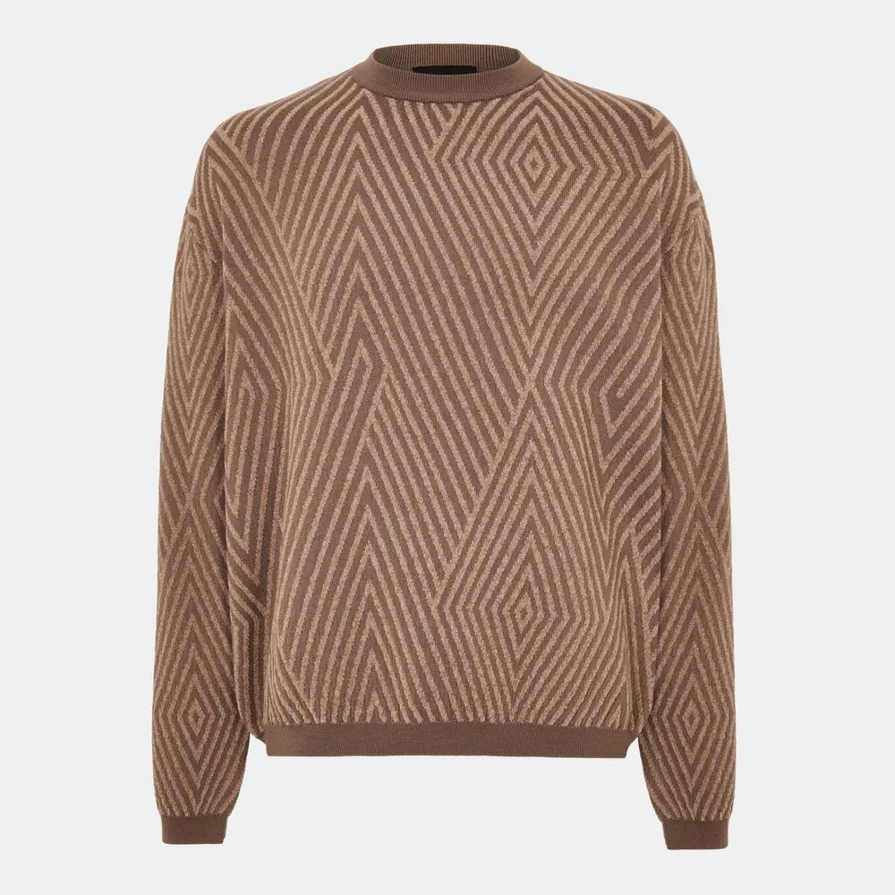 Emporio Armani Men's Ribbed Crew Neck Jumper