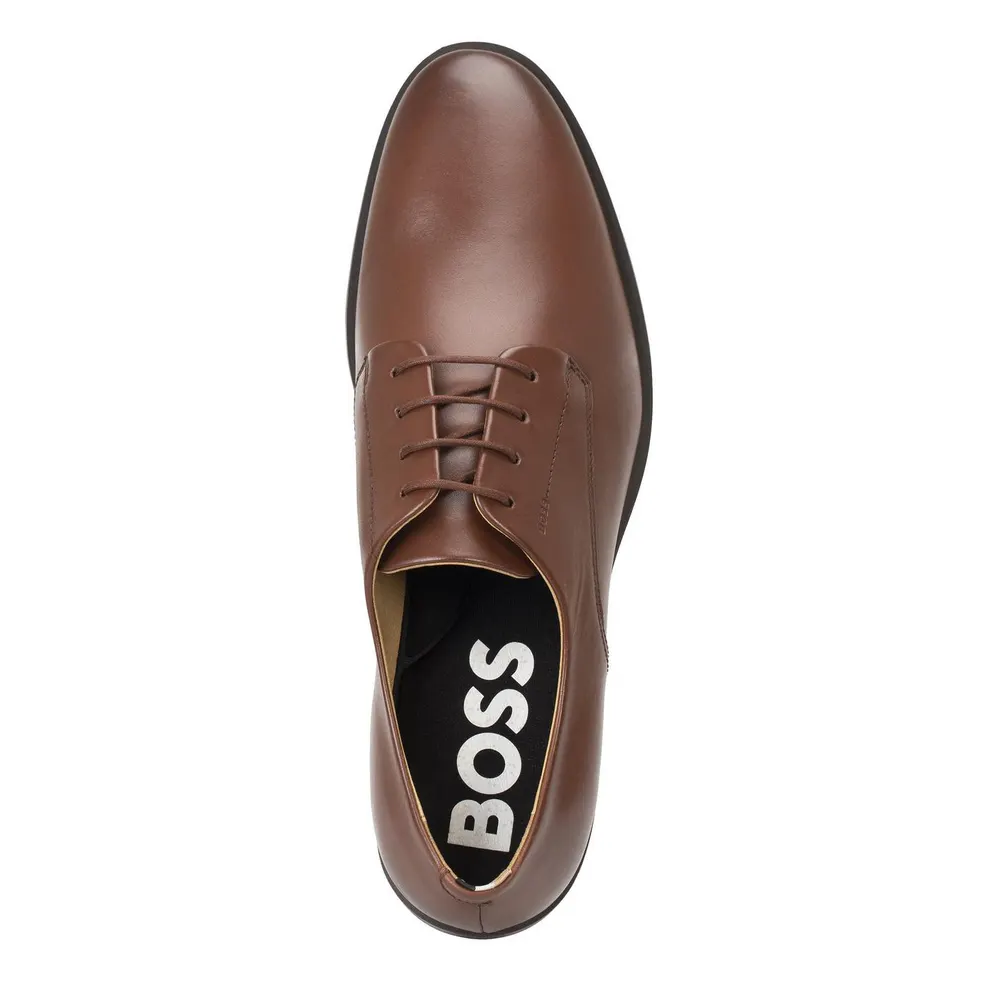 Boss Men's Colby Derby Premium Leather Shoes detail 3