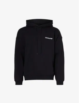 COLE BUXTON CB Sportswear logo-print relaxed-fit cotton-jersey hoody