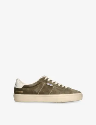 GOLDEN GOOSE Soul Star Suede Trainers - EUR 44 / 10 UK MEN in GREEN OTH – Mens | Trainers | Lace up trainers