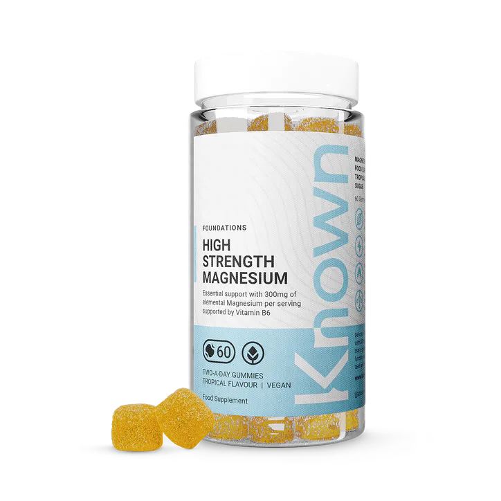 Known Nutrition High Strength Magnesium 300mg Tropical Flavour 60 Gummies