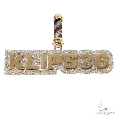 RINA - For Him CUSTOM CVD Custom Made Diamond Pendant 68339 in Rose Gold – Pendant