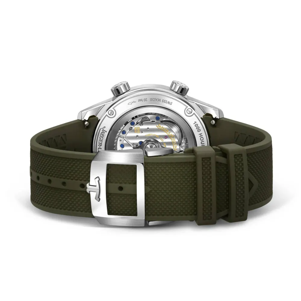 Jaeger-LeCoultre Polaris Date 42mm Mens Watch Green in Green, additional product view 3