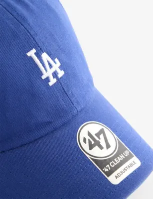 '47 ’47 Clean Up Los Angeles Dodgers Base Runner Cotton-Twill Baseball Cap detail 3