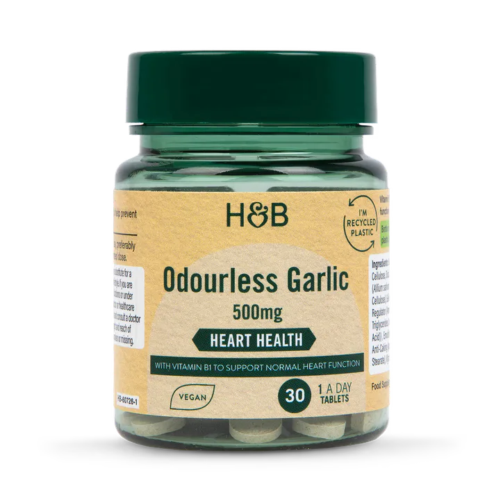 For Him Enteric Coated Odourless Garlic 500mg 30 Tablets