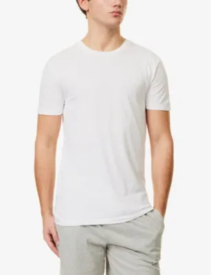 POLO RALPH LAUREN Classic-fit short-sleeve pack of three cotton-jersey T-shirts detail 2
