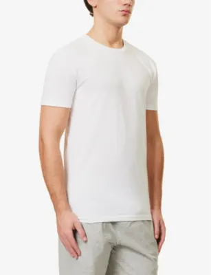 POLO RALPH LAUREN Classic-fit short-sleeve pack of three cotton-jersey T-shirts detail 3